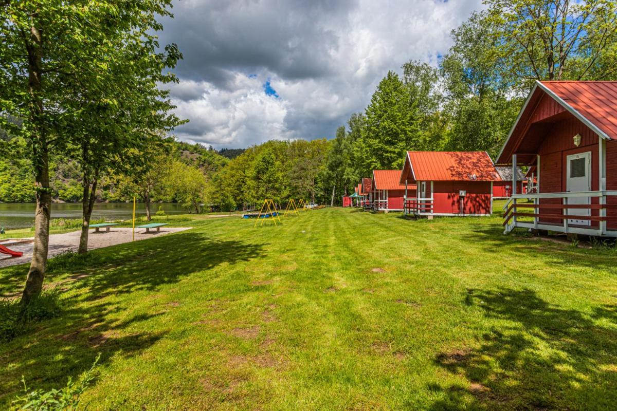 Kemp Andělská laguna Slapy Nalzovice Exteriér fotografie