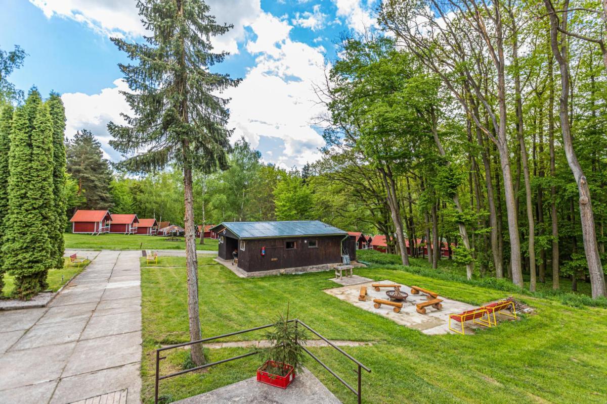 Kemp Andělská laguna Slapy Nalzovice Exteriér fotografie
