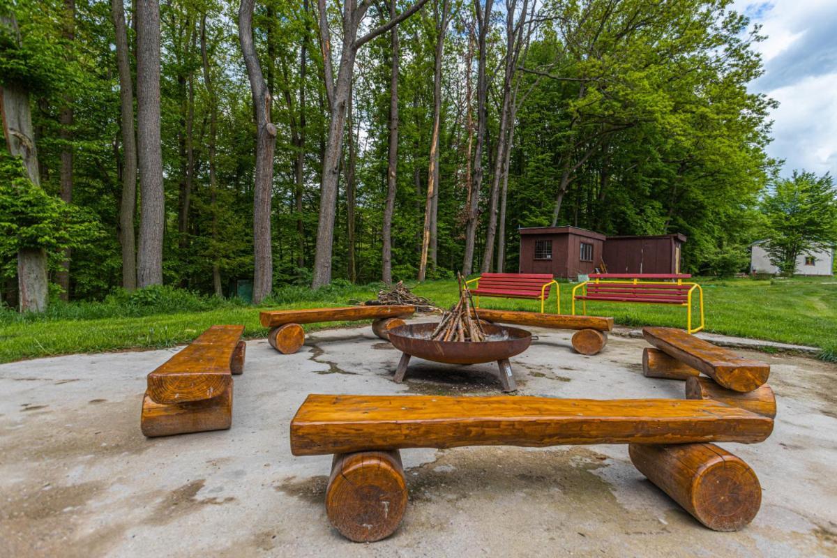 Kemp Andělská laguna Slapy Nalzovice Exteriér fotografie